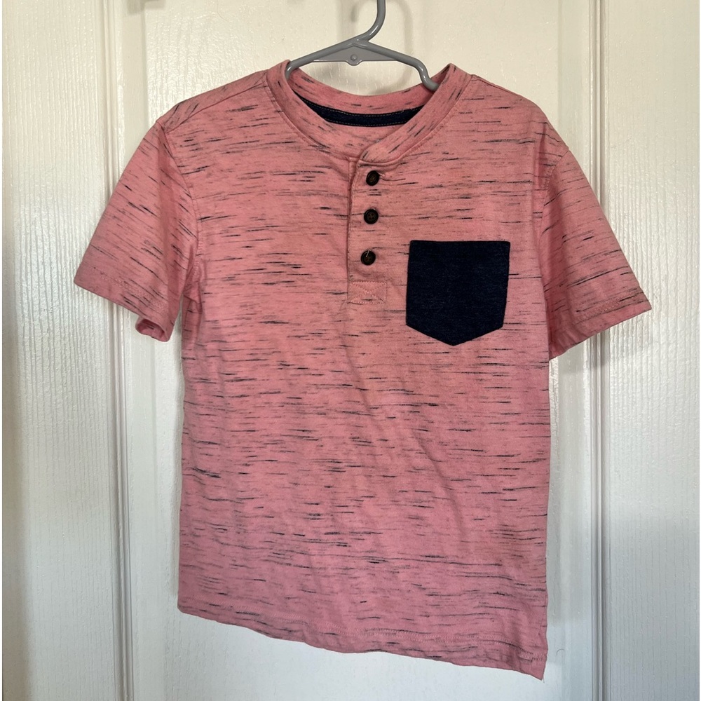 Boys Cat and Jack Henley shirt.